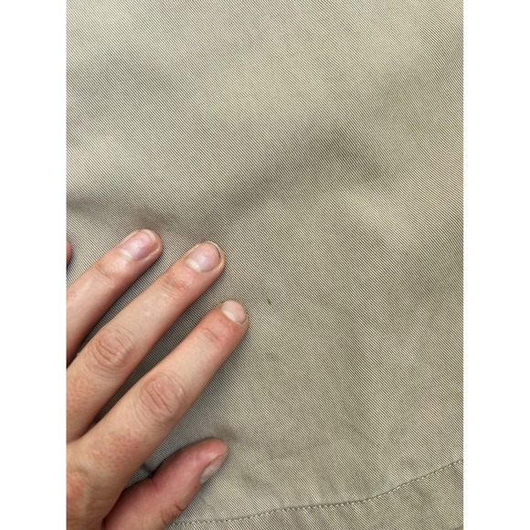 Reformation Mason Khaki Trousers High Waist Pleated Wide Leg Career Pants Size 0 - Picture 12 of 12